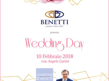 Save the date: Wedding Day con Angelo Garini a Verona